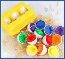 Carregar imagem no visualizador da galeria, Ovos Mágicos Educativo De Montar e Desmontar - 6 Ovos