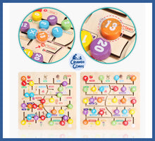 Carregar imagem no visualizador da galeria, Aprender No Labirinto Cognitivo Montessori - Brinquedos