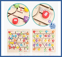 Carregar imagem no visualizador da galeria, Aprender No Labirinto Cognitivo Montessori - Brinquedos