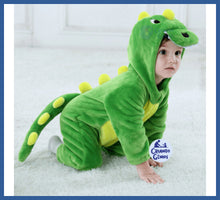 Carregar imagem no visualizador da galeria, Bebê Dino Instagramável - 66 (5-11M) - dino pijama Bebê