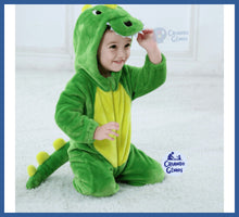 Carregar imagem no visualizador da galeria, Bebê Dino Instagramável - 73 (12-17M) - dino pijama Bebê