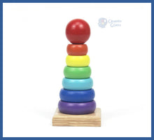 Carregar imagem no visualizador da galeria, Brinquedos De Bebê Educativos Montessori - torre e