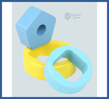 Carregar imagem no visualizador da galeria, Brinquedos De Bebê Educativos Montessori - torre e