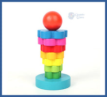 Carregar imagem no visualizador da galeria, Brinquedos De Bebê Educativos Montessori - torre e