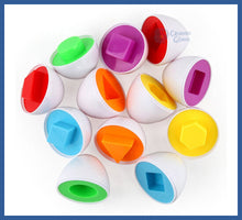Carregar imagem no visualizador da galeria, Ovos Mágicos Educativo De Montar e Desmontar - Ovos