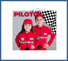 Carregar imagem no visualizador da galeria, Fantasia Piloto Formula 1 - 4 Ao 12 - Fantasias Fantasia