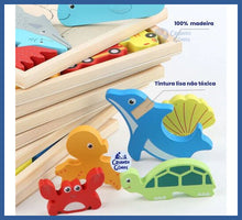 Carregar imagem no visualizador da galeria, Jogo Cognitivo 3 Em 1- Montessori - Jogo Cognitivo 3 em 1