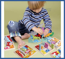 Carregar imagem no visualizador da galeria, Jogo Cognitivo 3 Em 1- Montessori - Jogo Cognitivo 3 em 1