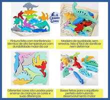 Carregar imagem no visualizador da galeria, Jogo Cognitivo 3 Em 1- Montessori - Jogo Cognitivo 3 em 1