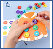 Carregar imagem no visualizador da galeria, Jogo De Coordenação Motora Alinhavo - Kit 4 Peças - kit