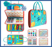 Carregar imagem no visualizador da galeria, Maleta De Aprendizagem Sensorial®- 70 Atividades - Maleta