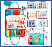 Carregar imagem no visualizador da galeria, Maleta De Aprendizagem Sensorial®- 70 Atividades - Maleta