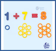 Carregar imagem no visualizador da galeria, Placa Montessori 5 Em 1 - Ábaco Montessori Completo Ábaco