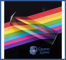 Carregar imagem no visualizador da galeria, Prisma Triangular Arco-íris - Experimento De Luz Infantil