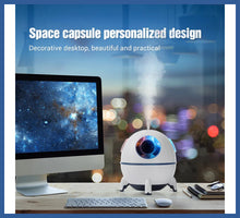 Carregar imagem no visualizador da galeria, Umidificador Luz Noturna Foguete - umidificador gatinho