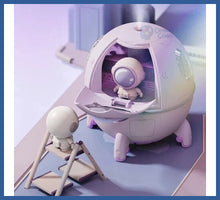 Carregar imagem no visualizador da galeria, Umidificador Luz Noturna Foguete - umidificador gatinho