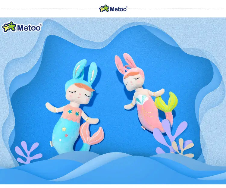 Metoo Sereia - Série Especial Boneca De Pano Metoo