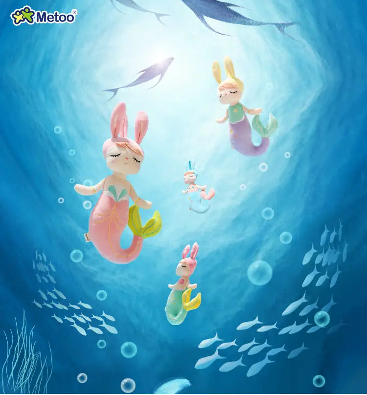 Metoo Sereia - Série Especial Boneca De Pano Metoo