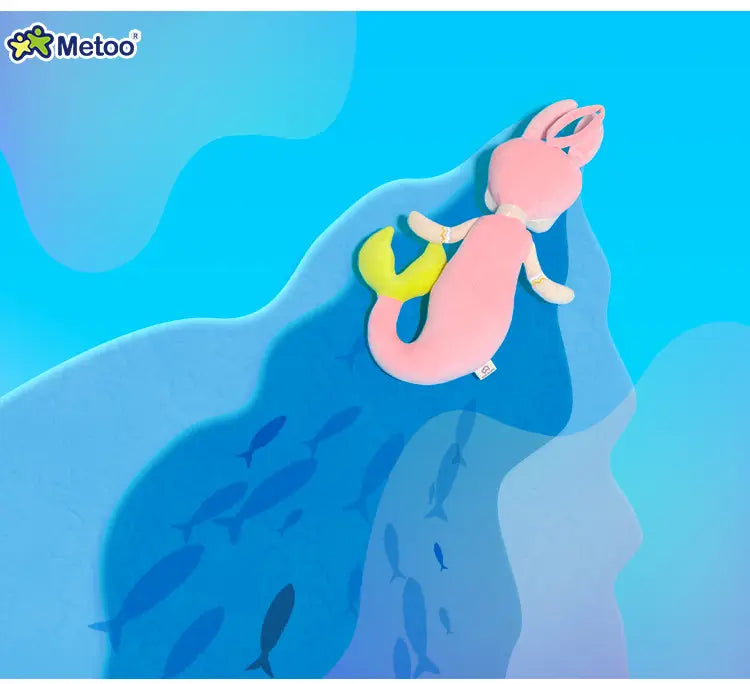 Metoo Sereia - Série Especial Boneca De Pano Metoo