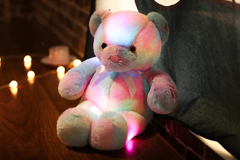 Urso Iluminado Colorido