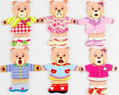 Emoções Urso: Caixa De Madeira Para Estimular a Imaginação
