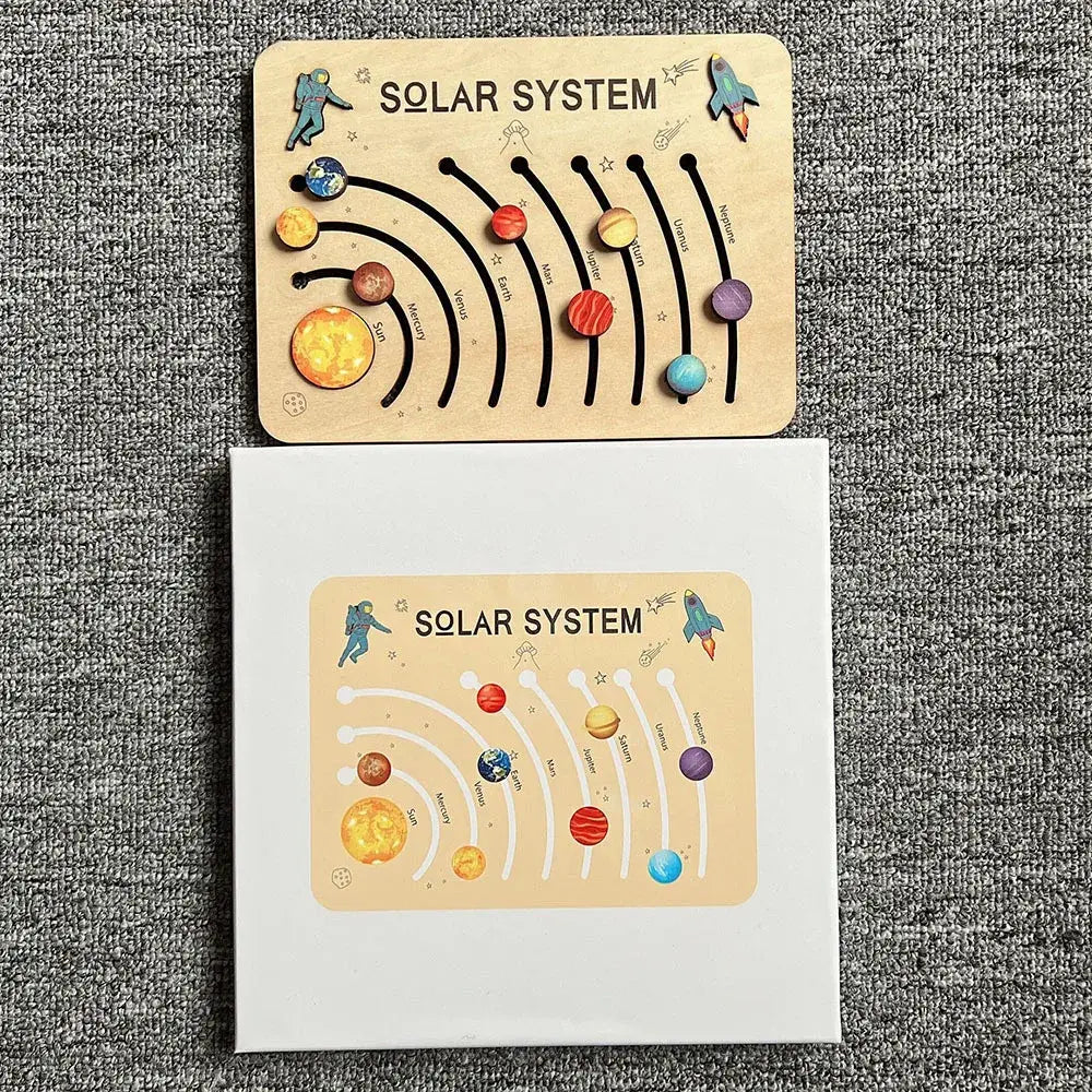 Sistema Solar - Prancha Educacional Para Crianças