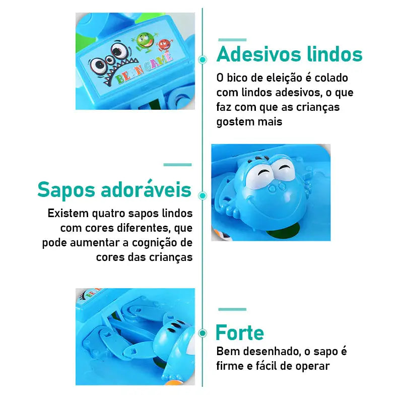 Multijogador - Eat Ball Frog Board Game