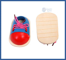 Carregar imagem no visualizador da galeria, Aprendendo a Amarrar e Dar Laços - Madeira 3d - laço de
