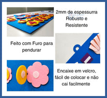 Carregar imagem no visualizador da galeria, Aprendendo a Contar - Placa Montessouri - aprendendo a
