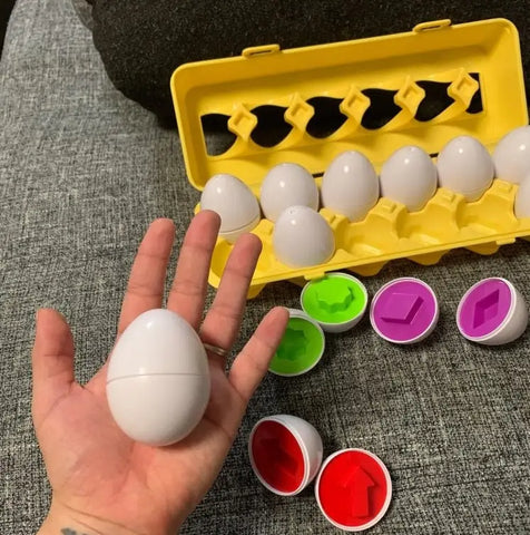 Ovos Mágicos Educativo De Montar e Desmontar