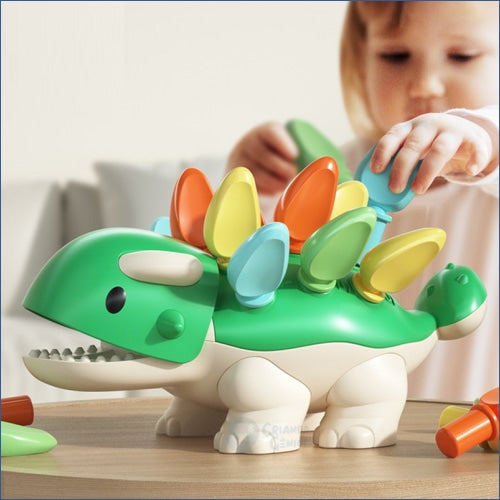 Brinquedo Educativo Bebê Dinossauro - brinquedo educativo