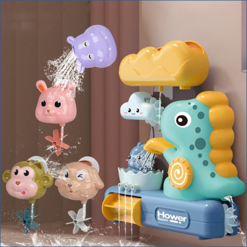 Brinquedo para Banho Infantil Dinossauro e Seus Amigos -