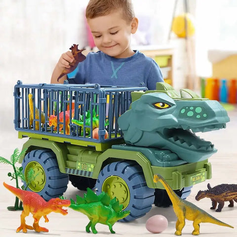 Carrinho Dinossauro Rex - Conjunto De Diversão Educacional