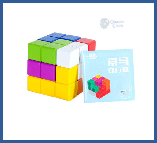 Cubo Mágico 3d - 3d Tetris - Colorido - cubo tetris 7