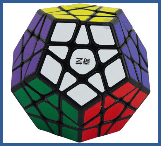 Cubo Mágico Profissional Rubik 12 Faces 12 Cores - cubo 12