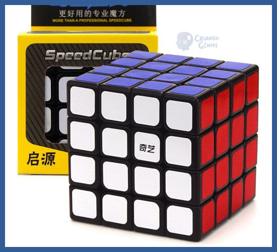 Cubo Mágico Profissional Rubik 4x4x4 - 4x4 Escuro - cubo