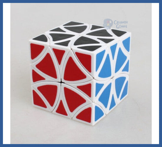 Cubo Mágico Rubik - Modelo Borboleta - Boboleta Branca