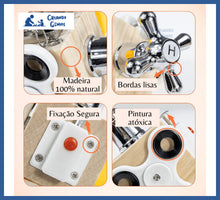 Carregar imagem no visualizador da galeria, Cubo Sensorial Cognitivo De Atividades Para Vida - Cubo
