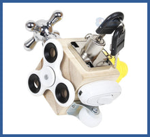 Carregar imagem no visualizador da galeria, Cubo Sensorial Cognitivo De Atividades Para Vida - Cubo
