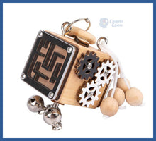 Carregar imagem no visualizador da galeria, Cubo Sensorial Cognitivo De Atividades Para Vida - Cubo
