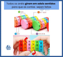 Carregar imagem no visualizador da galeria, Fidget Tabuada Magnética®- Matemática Fácil - Tabuada
