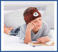 Carregar imagem no visualizador da galeria, Fone De Ouvido Bluetooth Infantil De Pelúcia - faixa
