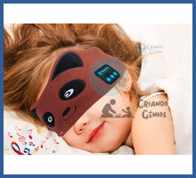 Carregar imagem no visualizador da galeria, Fone De Ouvido Bluetooth Infantil De Pelúcia - faixa
