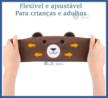 Carregar imagem no visualizador da galeria, Fone De Ouvido Bluetooth Infantil De Pelúcia - faixa
