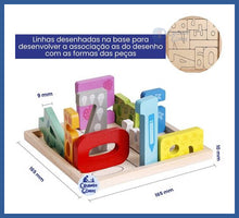 Carregar imagem no visualizador da galeria, Jogo Cognitivo 3 Em 1- Montessori - Jogo Cognitivo 3 em 1
