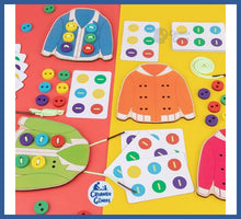 Carregar imagem no visualizador da galeria, Jogo De Coordenação Motora Alinhavo - Kit 4 Peças - kit
