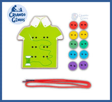Carregar imagem no visualizador da galeria, Jogo De Coordenação Motora Alinhavo - Kit 4 Peças - kit
