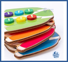 Carregar imagem no visualizador da galeria, Jogo De Coordenação Motora Alinhavo - Kit 4 Peças - kit
