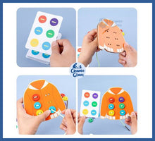 Carregar imagem no visualizador da galeria, Jogo De Coordenação Motora Alinhavo - Kit 4 Peças - kit
