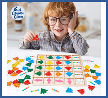 Carregar imagem no visualizador da galeria, Jogo Montessori - Reconhecimento Cores e Direções - jogo
